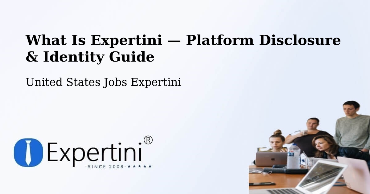 What Is Expertini — Platform Disclosure & Identity Guide – Garrison
